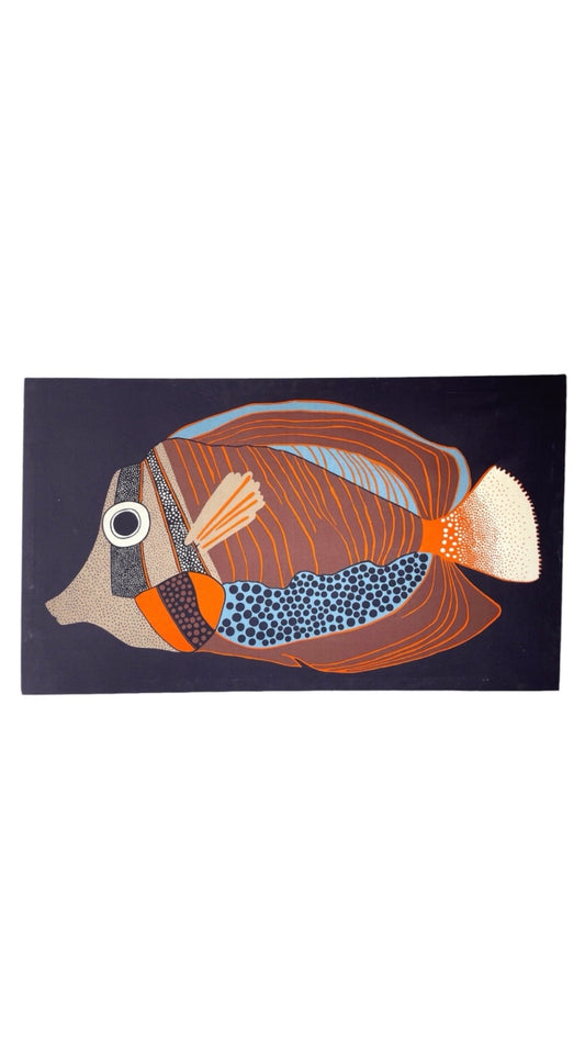 1970’s Barbara Berry - Instair Finland Fish Textile