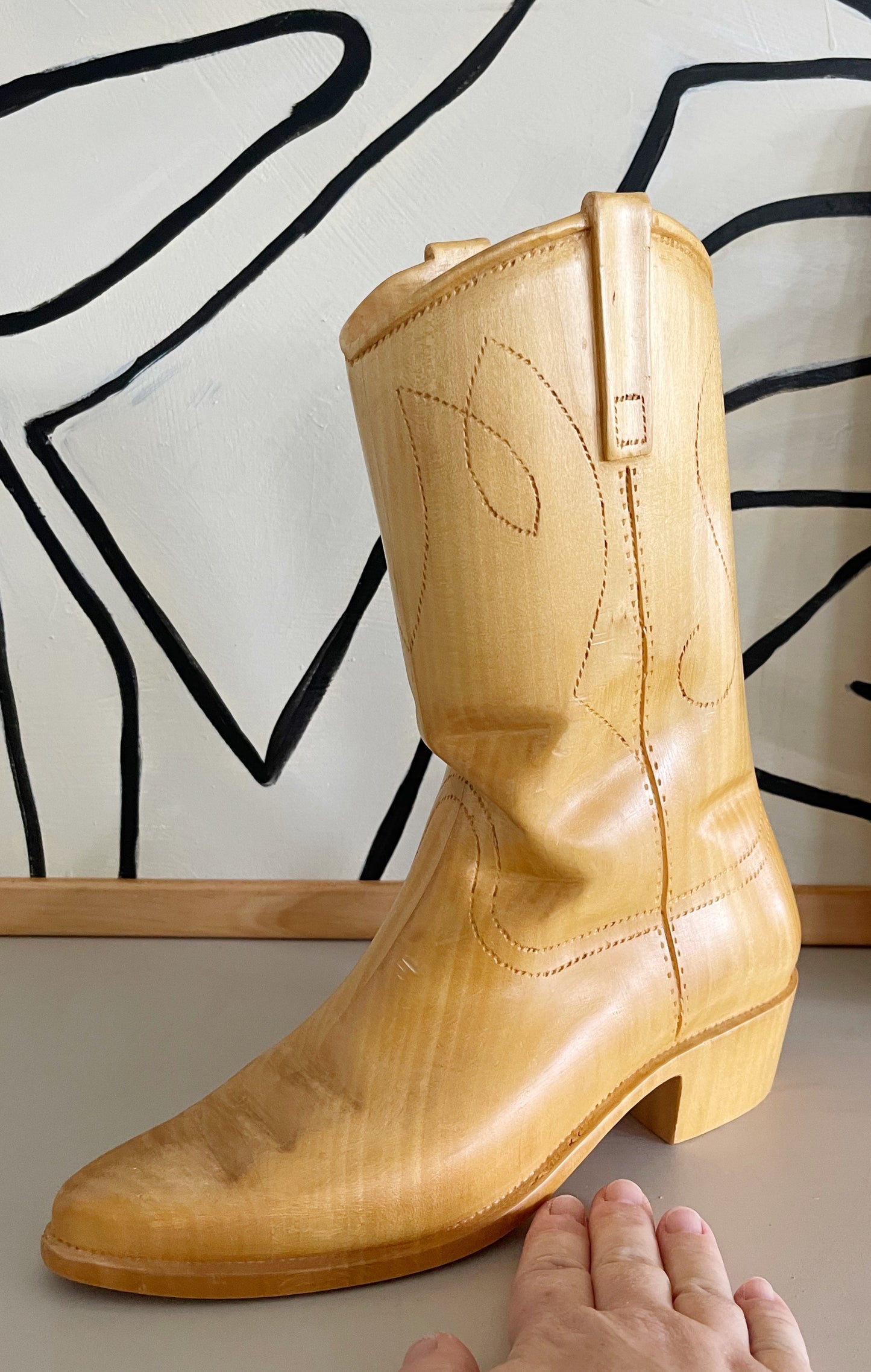 1970’s Alfonso’s Bini Firenze - Western Cowboy Boot - Made in Italy