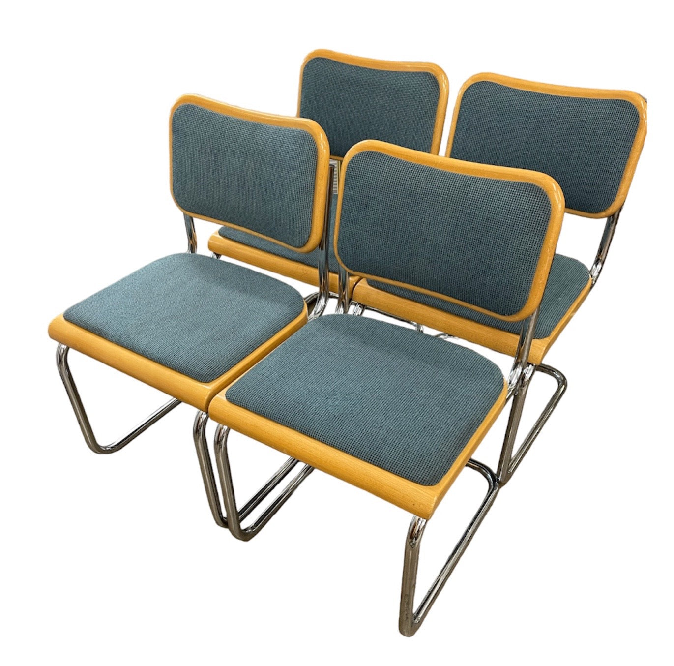 Marcel Breuer B32 Cesca Chairs w/ Arms / W/out