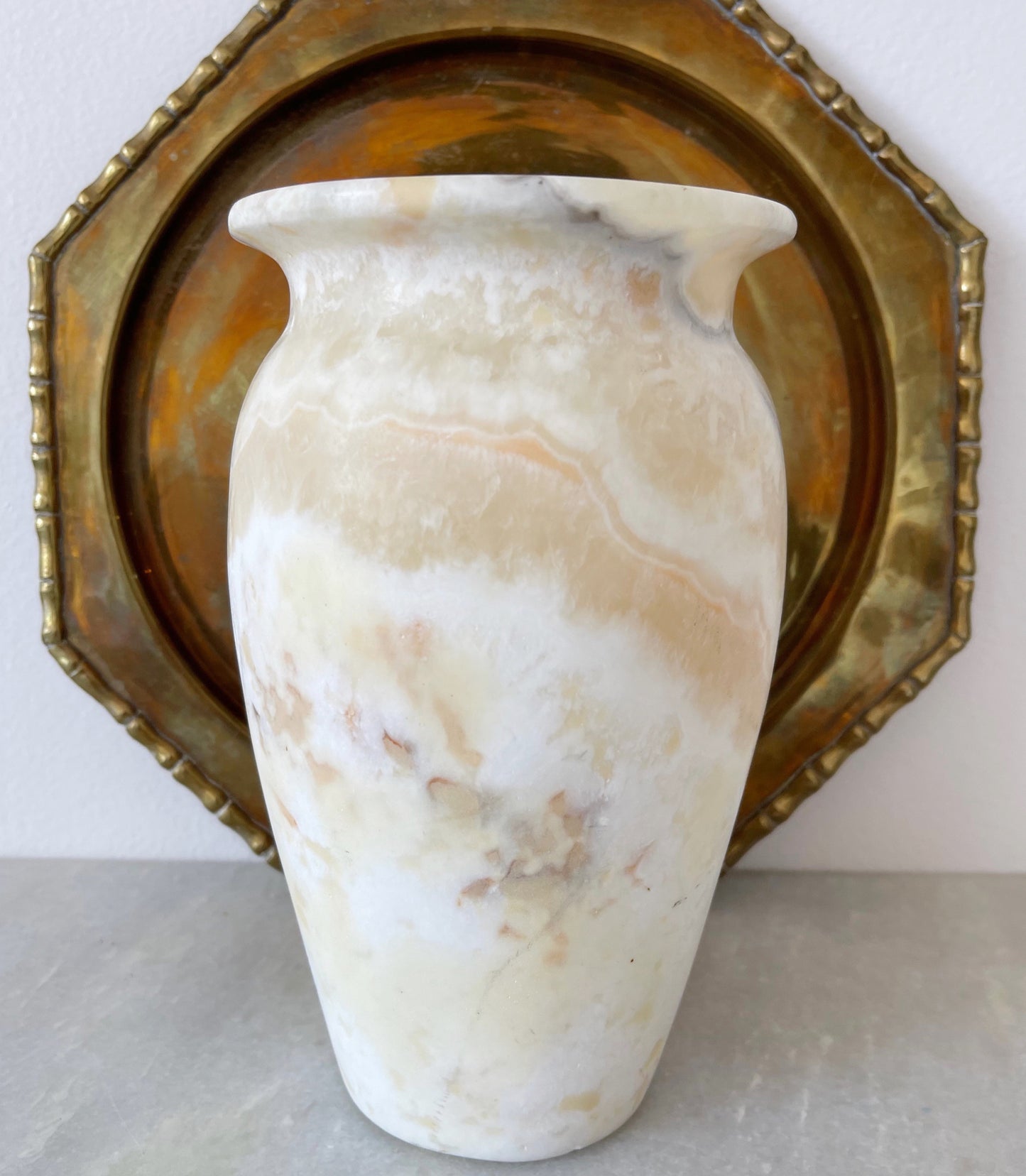 Vintage Vase - Made of Onyx - made in Egypt