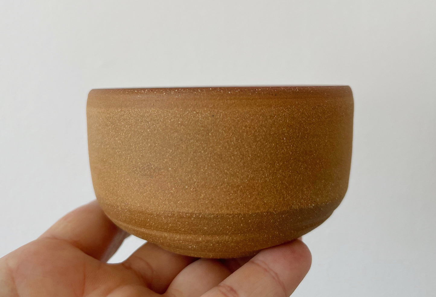 Terracotta & Red Studio Pottery Bowl