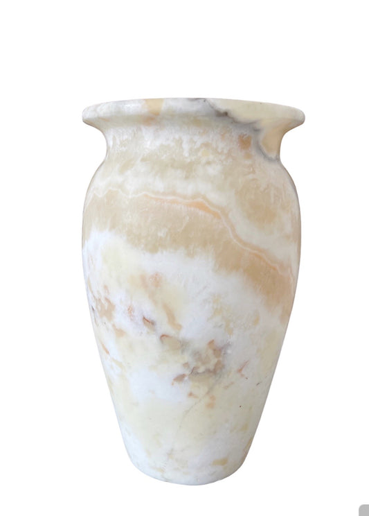 Vintage Vase - Made of Onyx - made in Egypt