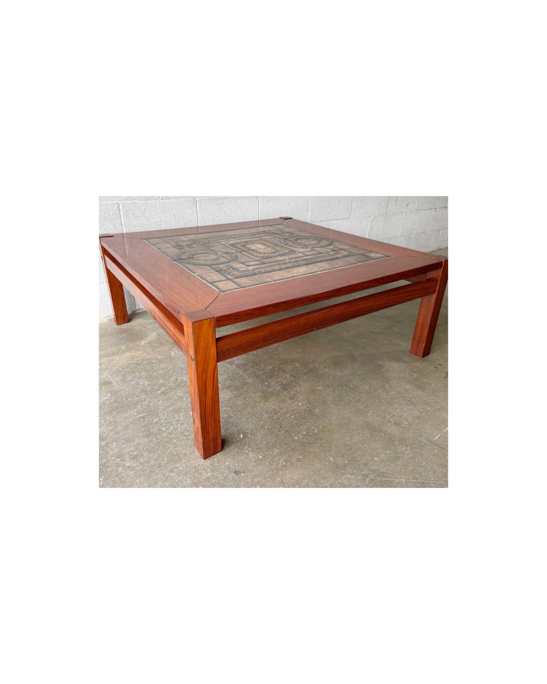 Vintage Danish Rosewood - Ox Art Square Coffee Table